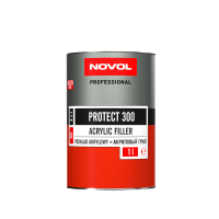 NOVOL PROTECT 300 - Акриловый грунт 4+1 (MS) серый 1л.