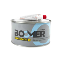 BOOMER SPACE Шпатлевка полиэфирная универсальная ультралегкая 1,0+0,02 кг
