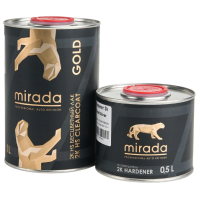 Лак Mirada Gold HS 1л + Отвердитель для лака Mirada Gold/Silver 0.5л