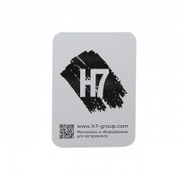 H7 Тест-пластины металл. 50*70 белые с логотипом