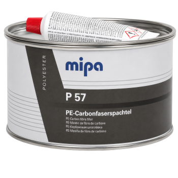 Mipa P57 PE-Carbonfaserspachtel Шпатлевка карбоновая 1,8кг