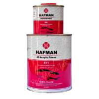 HAFMAN Грунт Акриловый 4+1 1л+отв. 266 0,25л Черный