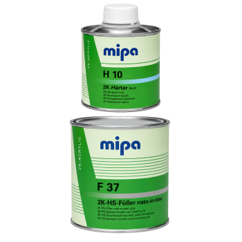 MIPA F37 2K-HS-Fuller F37 Наполнитель M+M RAL 7011 тёмно-серый