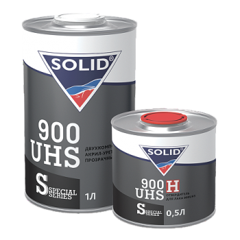 SOLID 900 UHS - (1000+500мл) - 2K лак системы UHS 2+1 (в комп. с отвердит.)