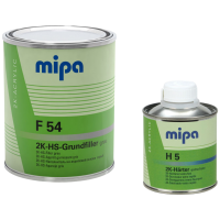 MIPA F54 2K-HS-Grundfiller наполнитель на акриловой основе серый с отвердителем 1,25л