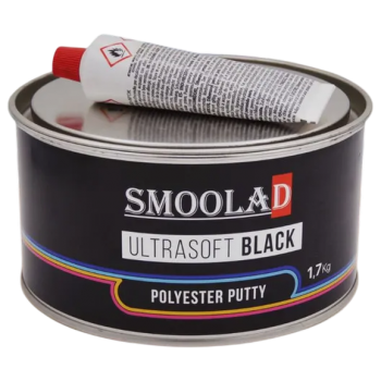 SMOOLAD Шпатлевка ЧЕРНАЯ ULTRASOFT 1,7кг + отвердитель
